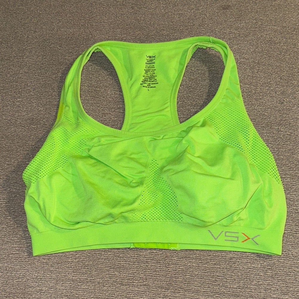 VSX Bright Lime Sports Bra